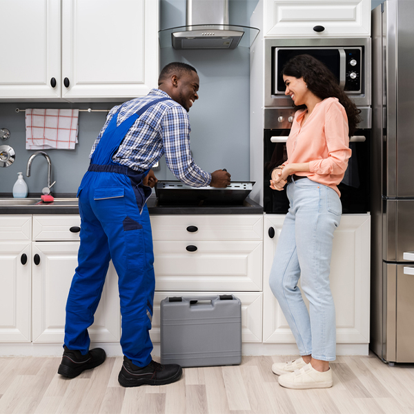 can you provide an estimate for cooktop repair before beginning any work in Nine Mile Falls